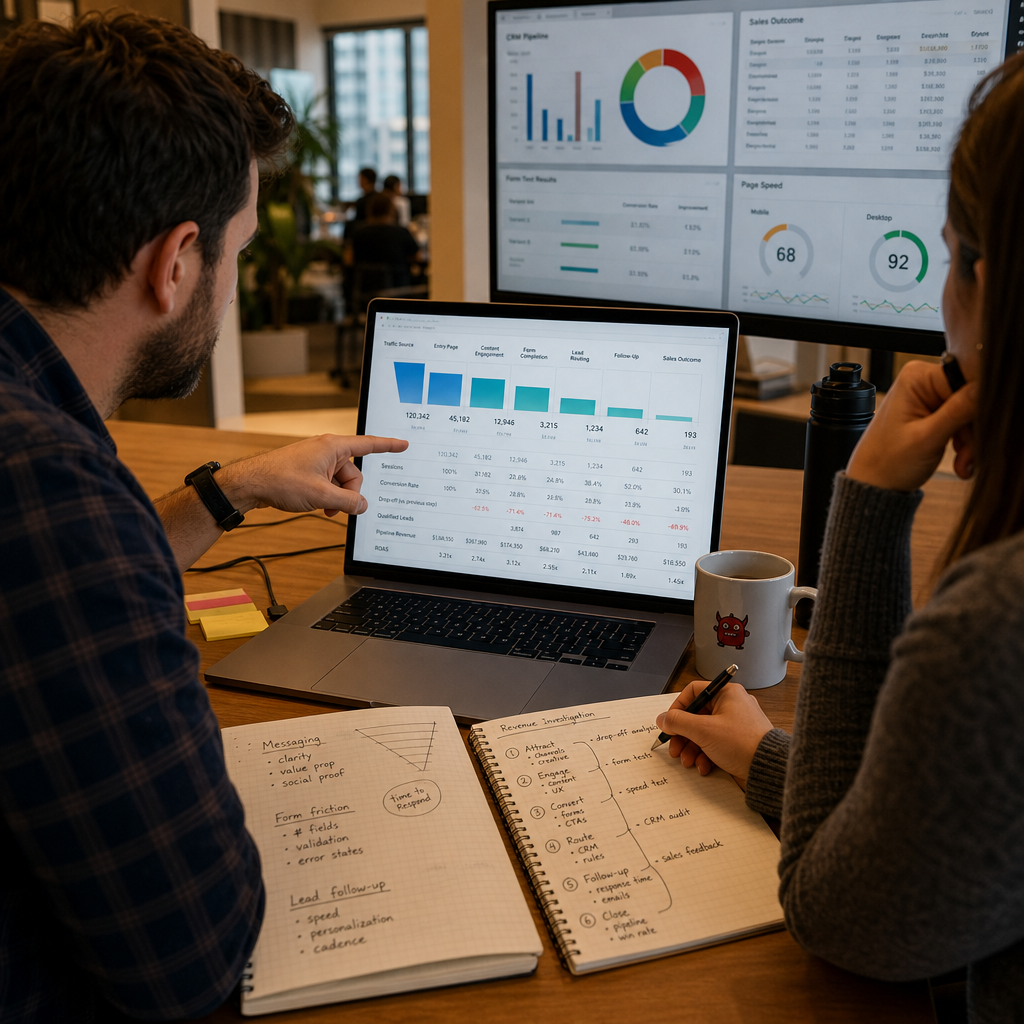 What a Website Conversion Audit Reveals