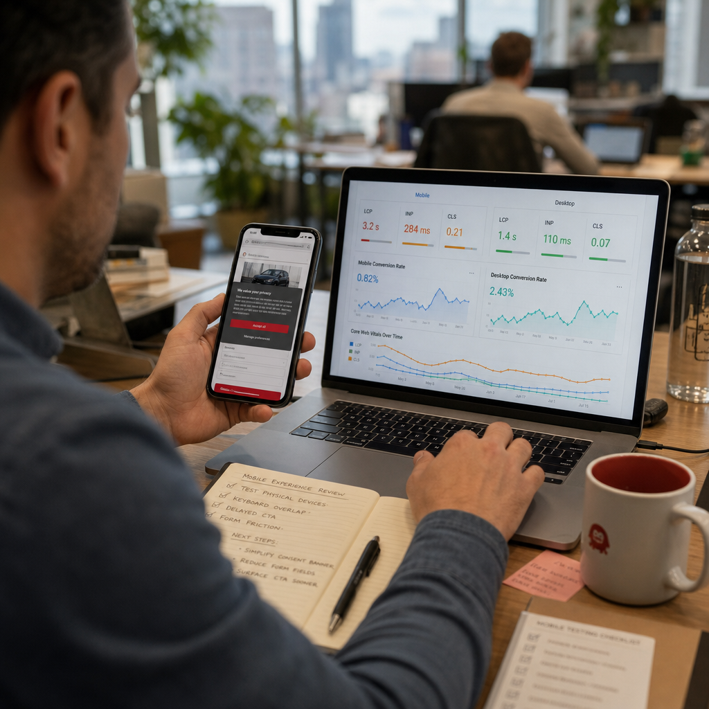 6. Mobile Visitors Convert Far Below Desktop Visitors