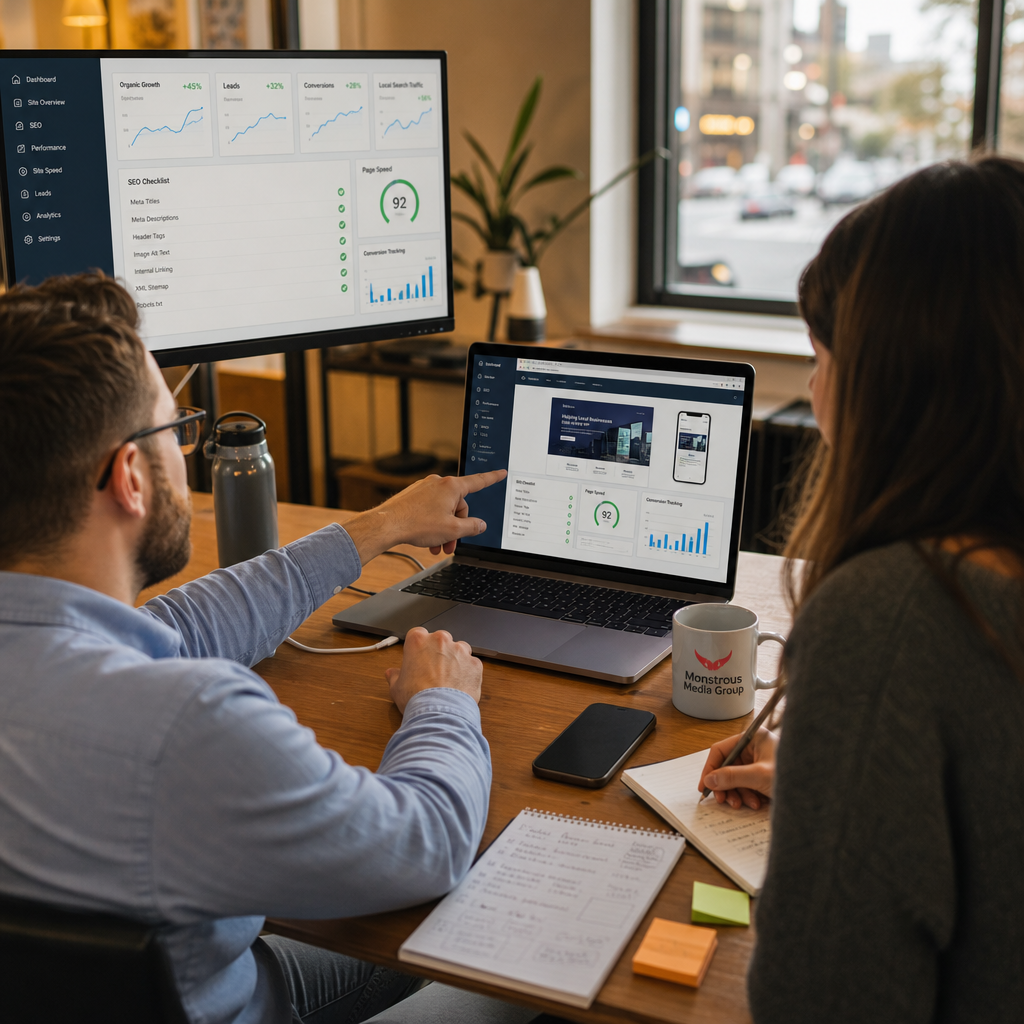 website developer near me building revenue-focused web systems