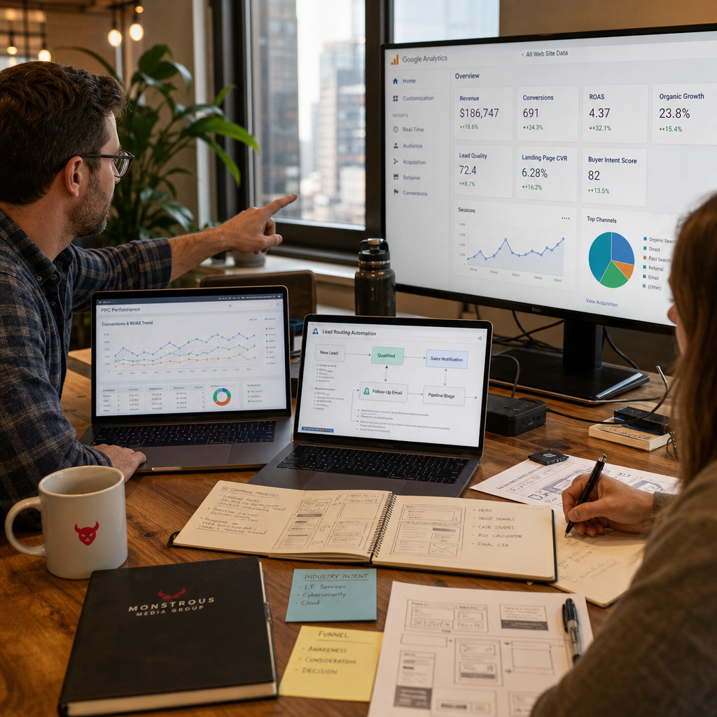 o buyer intent.
  Automation: Lead routing, notifications, CRM workflows, and fo