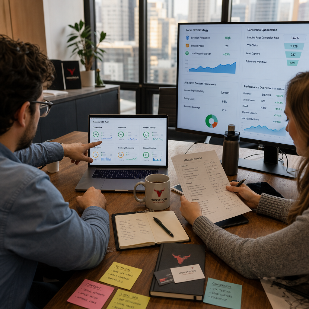 strong> Do they audit crawlability, indexation, schema, speed, JavaScript issues