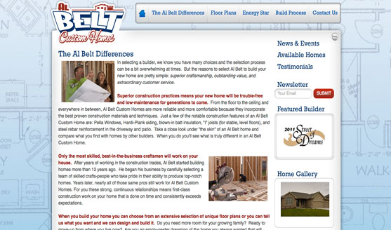 Al Belt Custom Homes