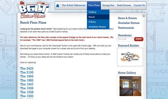 Al Belt Custom Homes