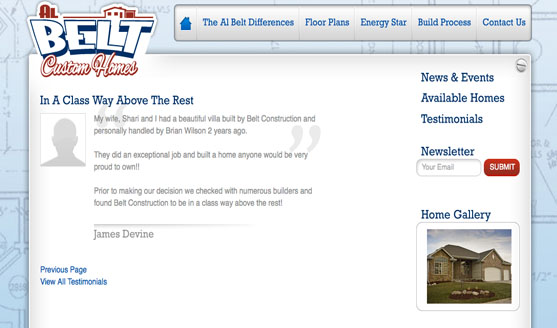 Al Belt Custom Homes